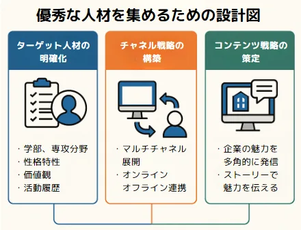 効果的な母集団形成の基本戦略の解説画像